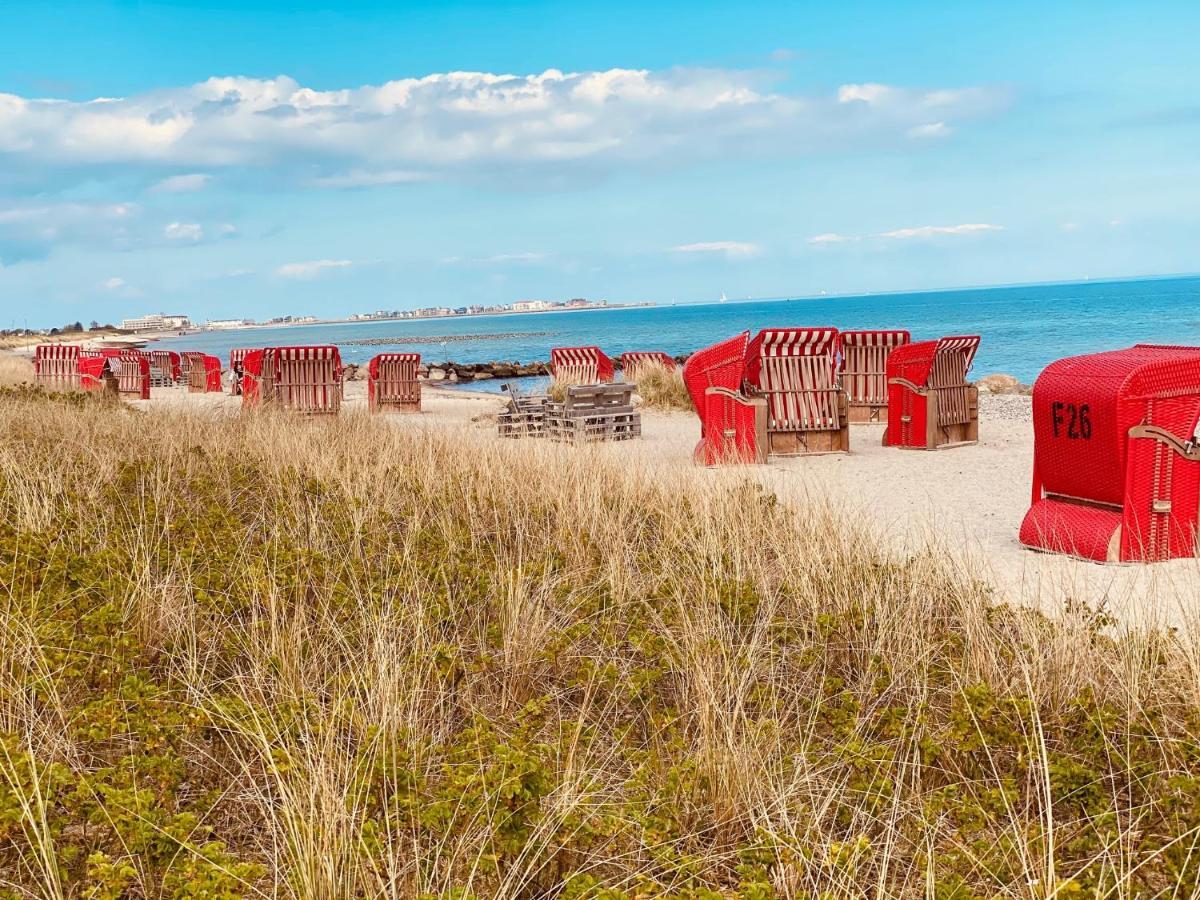Seelund - Meeresrauschen Lauschen - Ruhiges Sonniges Apartment Mit Garten Und Terrasse Nahe Strand Und Ostsee Schönhagen Esterno foto