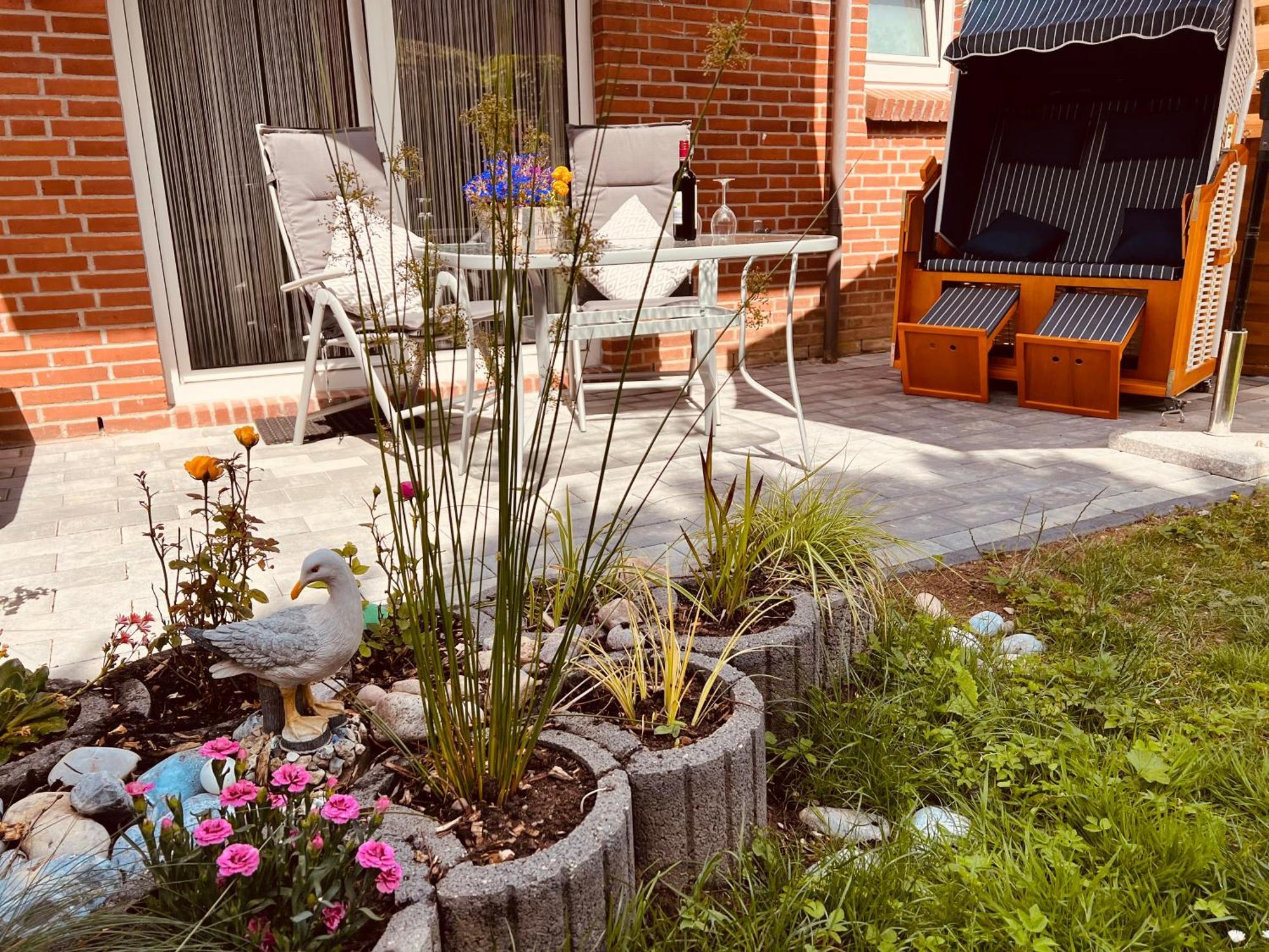 Seelund - Meeresrauschen Lauschen - Ruhiges Sonniges Apartment Mit Garten Und Terrasse Nahe Strand Und Ostsee Schönhagen Esterno foto